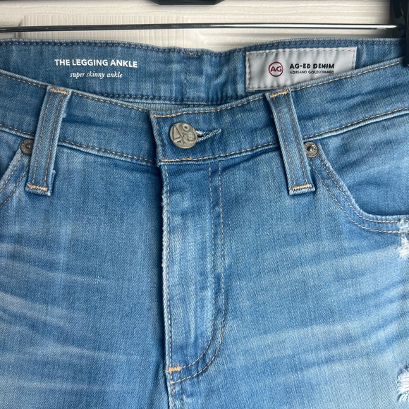 AG The Legging Ankle Super Skinny Ankle Jeans sz 28 - Picture 2 of 14